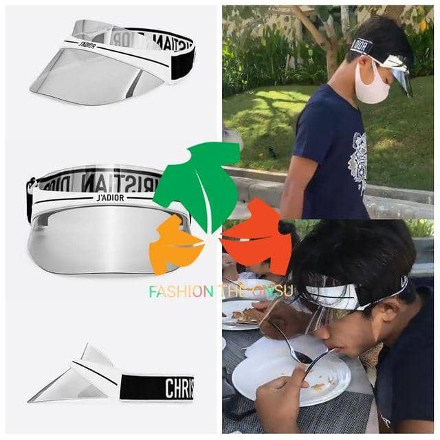 potret harga topi Betrand Peto (instagram.com/fashion_theonsu)