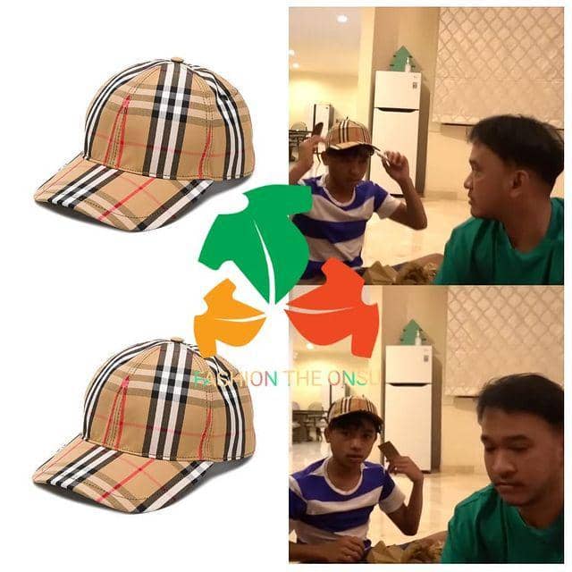 potret harga topi Betrand Peto (instagram.com/fashion_theonsu)