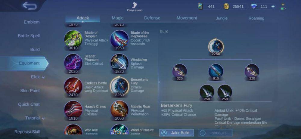 item Berserker Fury (dok. Moonton/Mobile Legends: Bang Bang)