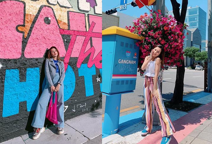 9 Ide Mix and Match Celana Kulot ala Beby Tsabina, Super Chic!