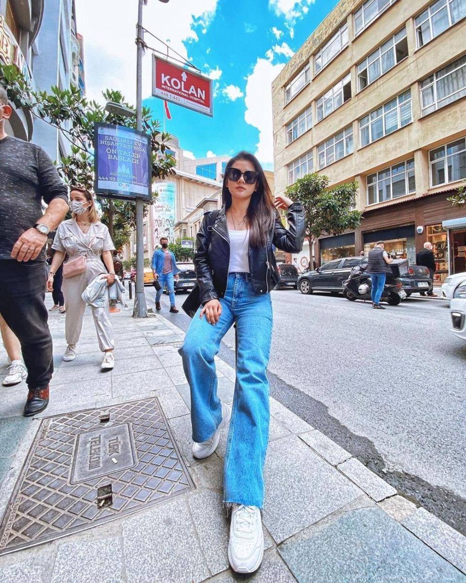 OOTD kasual ala Vindyka Giselle (instagram.com/vindykagiselle)