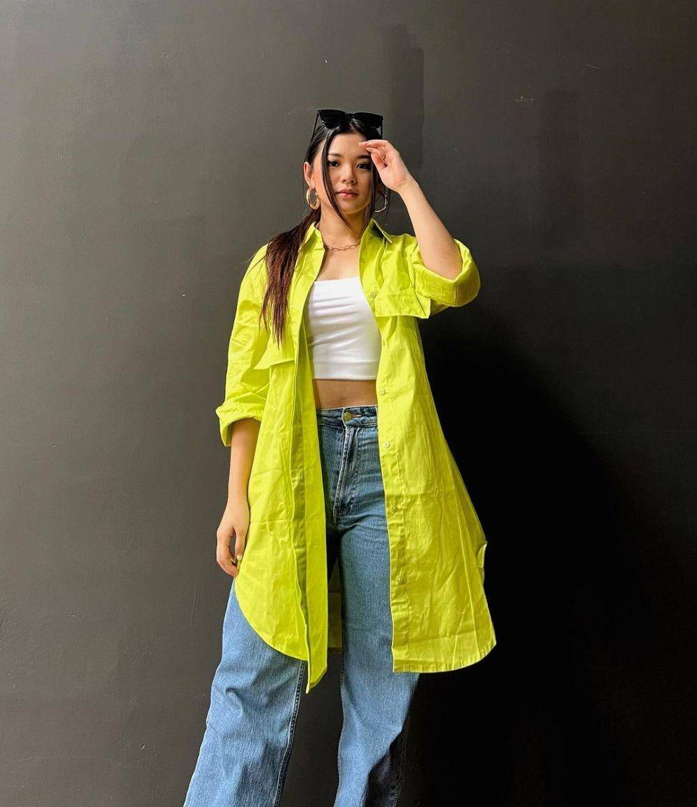 OOTD kasual ala Vindyka Giselle (instagram.com/vindykagiselle)