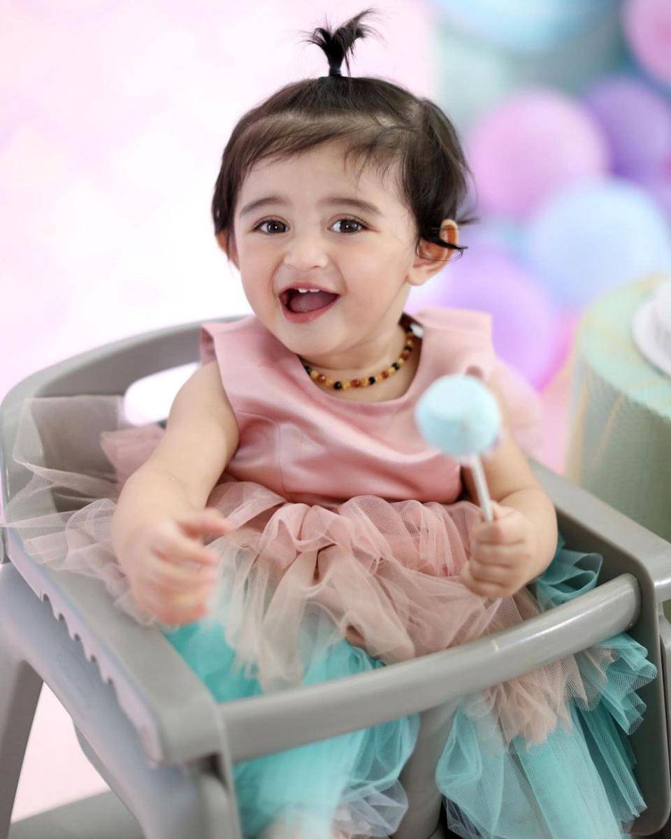 potret ulang tahun pertama Baby Guzel (instagram.com/marginw)