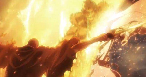 Yamamoto berhasil membunuh Driscoll ( Dok. Pierrot / Bleach )