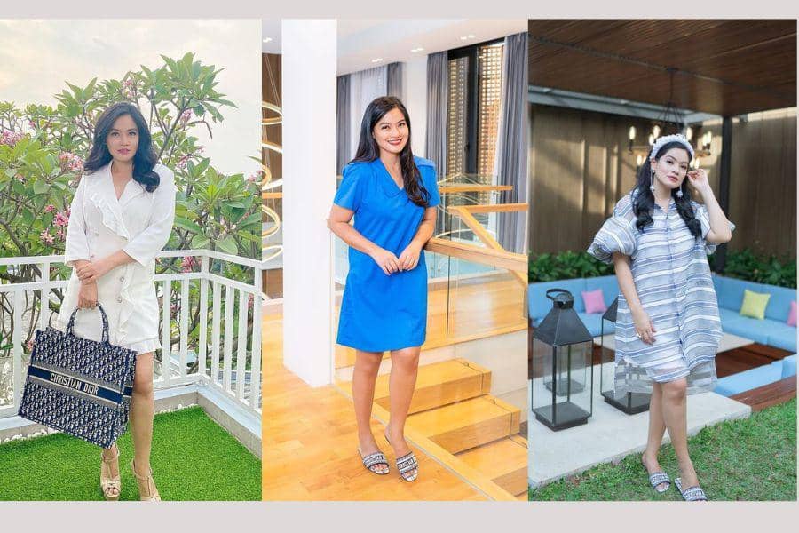 12 OOTD Mini Dress Ala Titi Kamal, Gaya Sederhana nan Menawan!