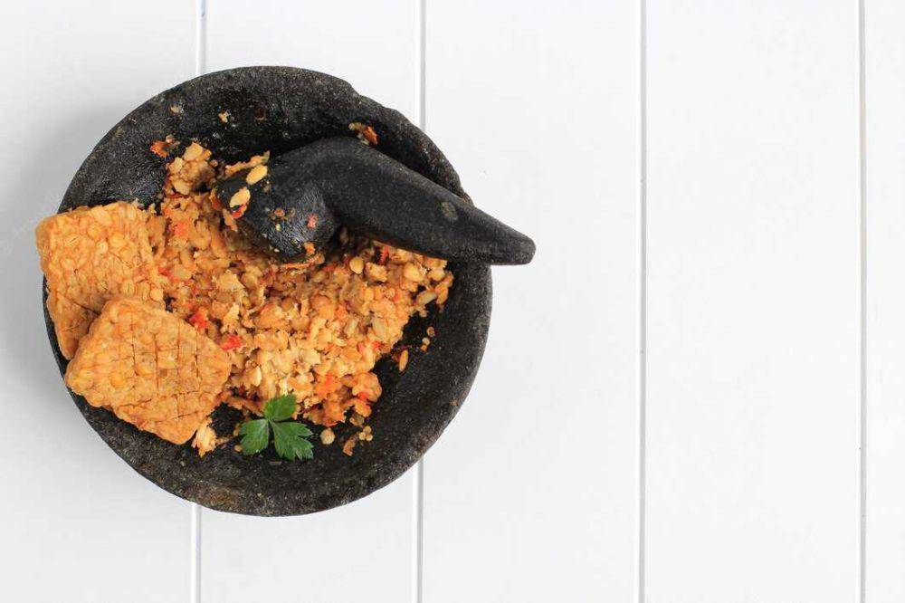 ilustrasi sambal tempe (freepik.com/ikarahma)