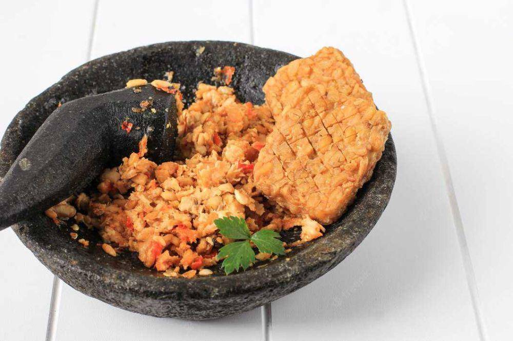 ilustrasi sambal tempe (freepik.com/ikarahma)