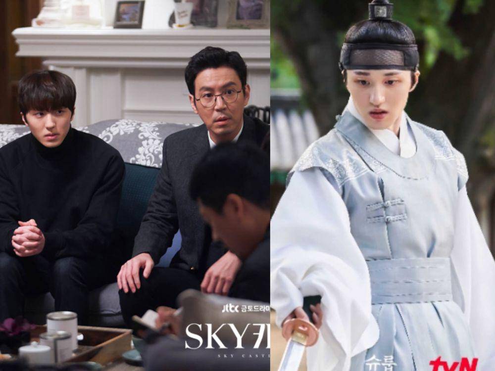 cuplikan drama SKY Castle dan Under the Queen's Umbrella (dok. JTBC/SKY Castlel | dok. tvN/Under the Queen's Umbrella)