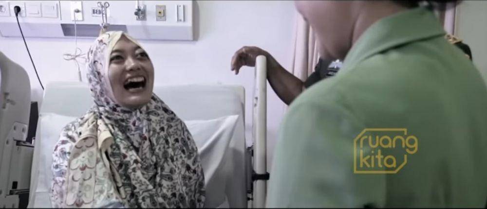 Sertu (K) Rizka Nurjanah yang meninggal akibat tumor otak. (Tangkapan layar YouTube Jenderal Andika Perkasa)