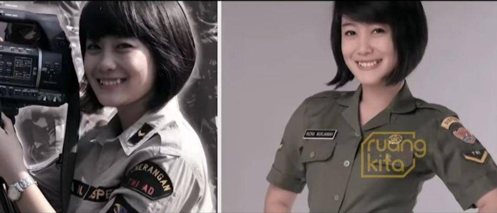 Sertu (K) Rizka Nurjanah yang meninggal akibat tumor otak. (Tangkapan layar YouTube Jenderal Andika Perkasa)