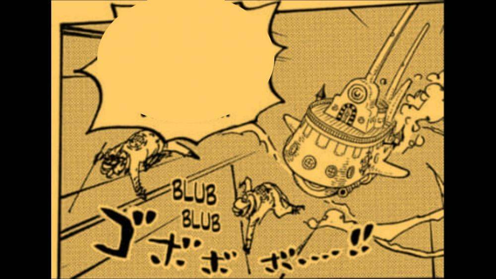 Shachi dan Penguin berenang. (Dok. Shueisha/One Piece)