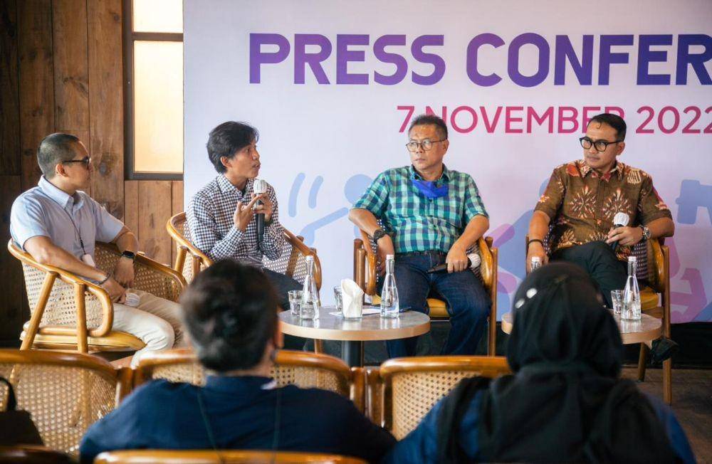 Suasana konferensi pers Jakarta Sports Week (Dok.JSW)