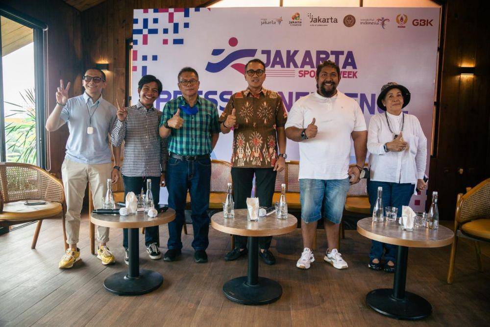 Suasana konferensi pers Jakarta Sports Week (Dok.JSW)