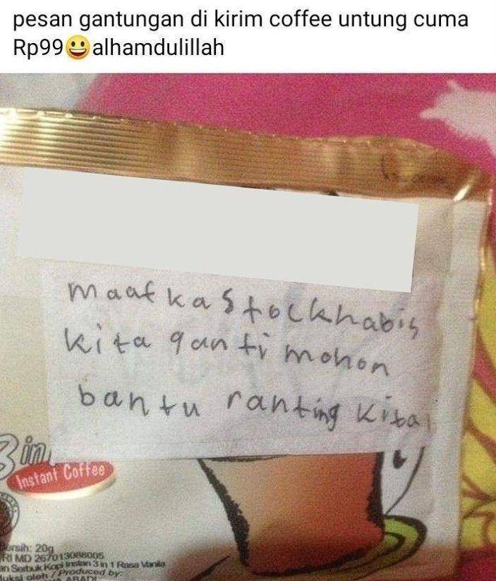 apes akibat harga promo (facebook.com/fatimah.muktasimah)