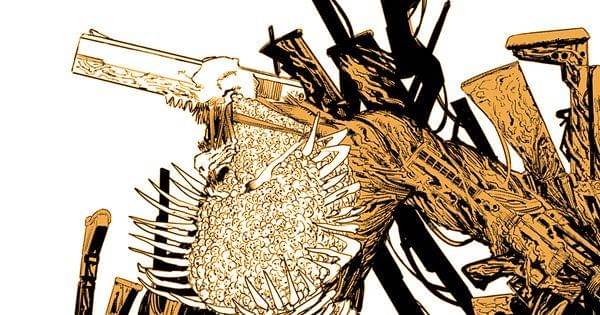 Penampakan Gun Devil (Dok. Shueisha / Chainsaw Man)