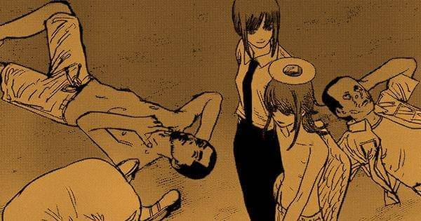 Makima membuat Angel membunuh semua warga desanya (Dok. Shueisha / Chainsaw Man)