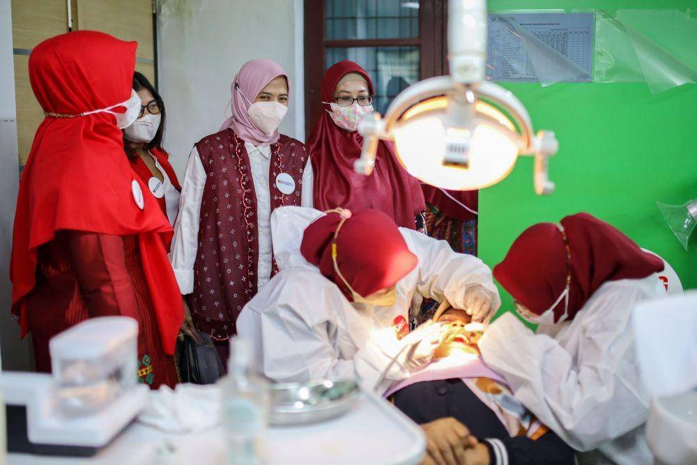 Bulan Kesehatan Gigi Nasional (BKGN) 2022, program tahunan kerja sama PT Unilever Indonesia, Tbk di Medan (Dok. IDN Times)