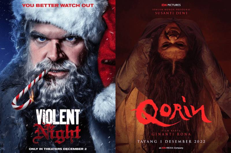poster film Violent Night dan Qorin (instagram.com/violentnight | instagram.com/qorinfilm)