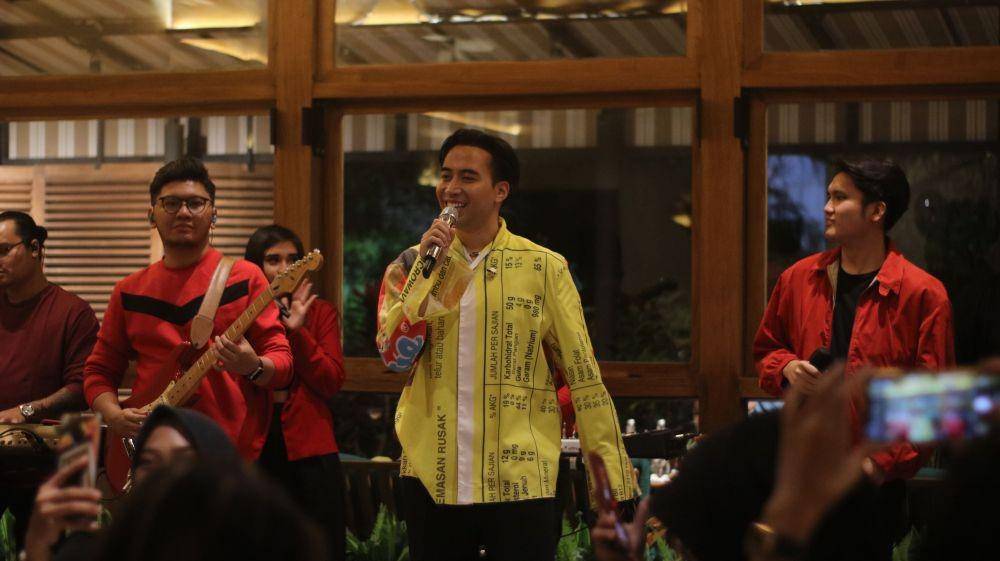 Vidi Aldiano saat tampil di Indomie Nation (Dok. Indomie)