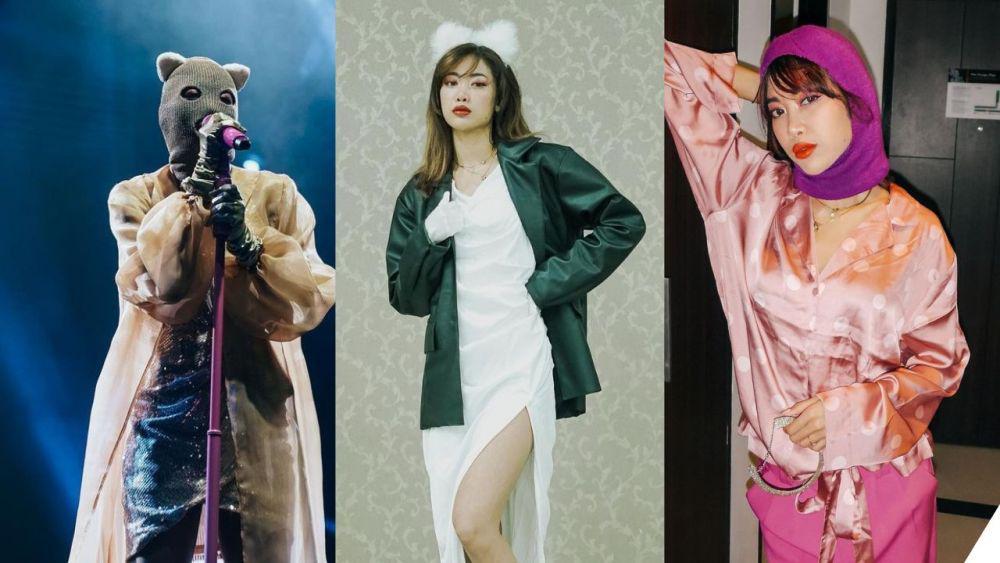 9 Ide OOTD Nyentrik ala Widi Vierratale saat Konser