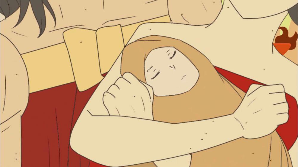 Ilustrasi Ida I Dewa Agung Istri Kanya saat baru lahir. (YouTube.com/Sasha Citra Utami)