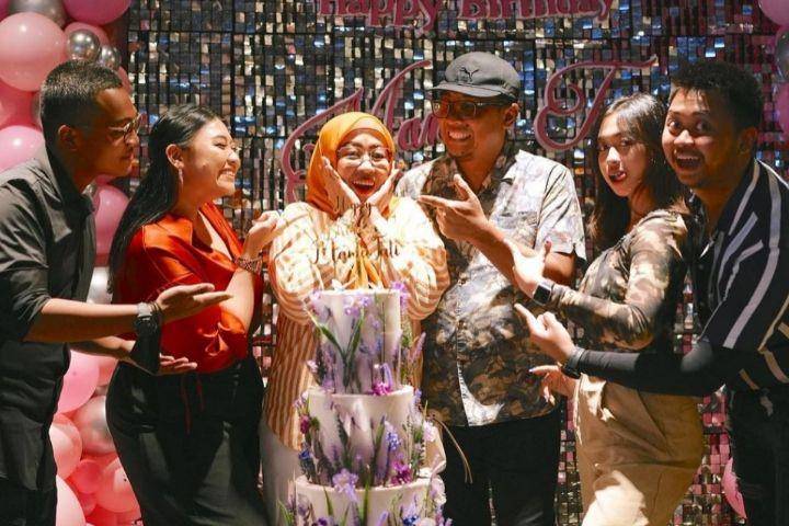 potret ultah ibu Clarissa Putri (instagram.com/clarissaputri_)