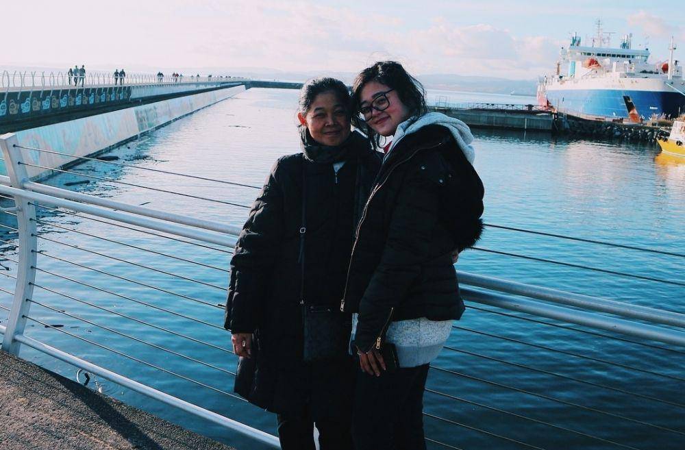 Gisela Cindy bersama mama tercinta (instagram.com/giselacindy12)