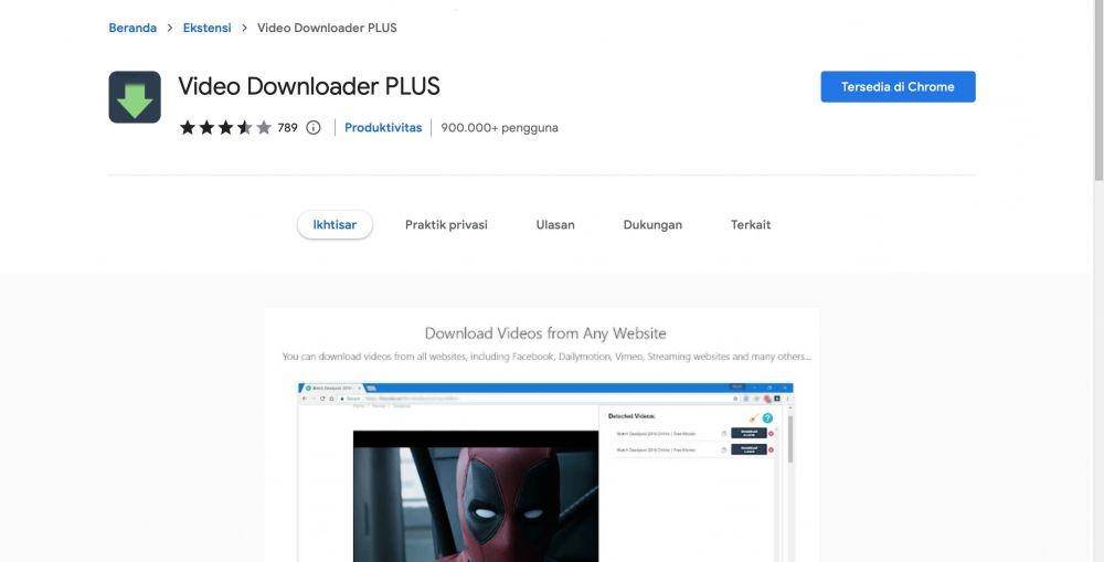 Chrome Web Video Downloader (chrome.google.com)