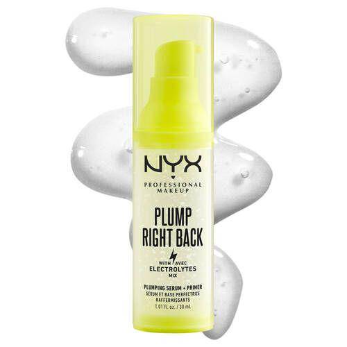 produk NYX Professional Makeup Plump Right Back Primer + Serum (nyxcosmetics.com/ Plump Right Back Primer + Serum)