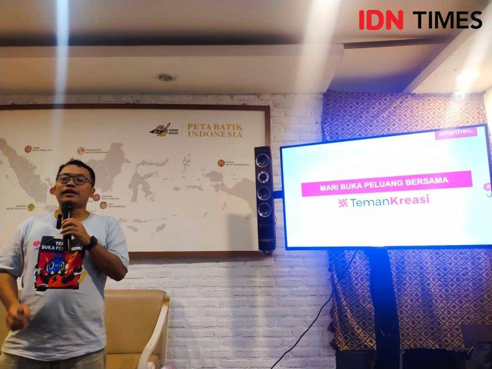 Head of Community Development Smartfren, Dani Akhyar (IDN Times/Ilman Nafi'an)