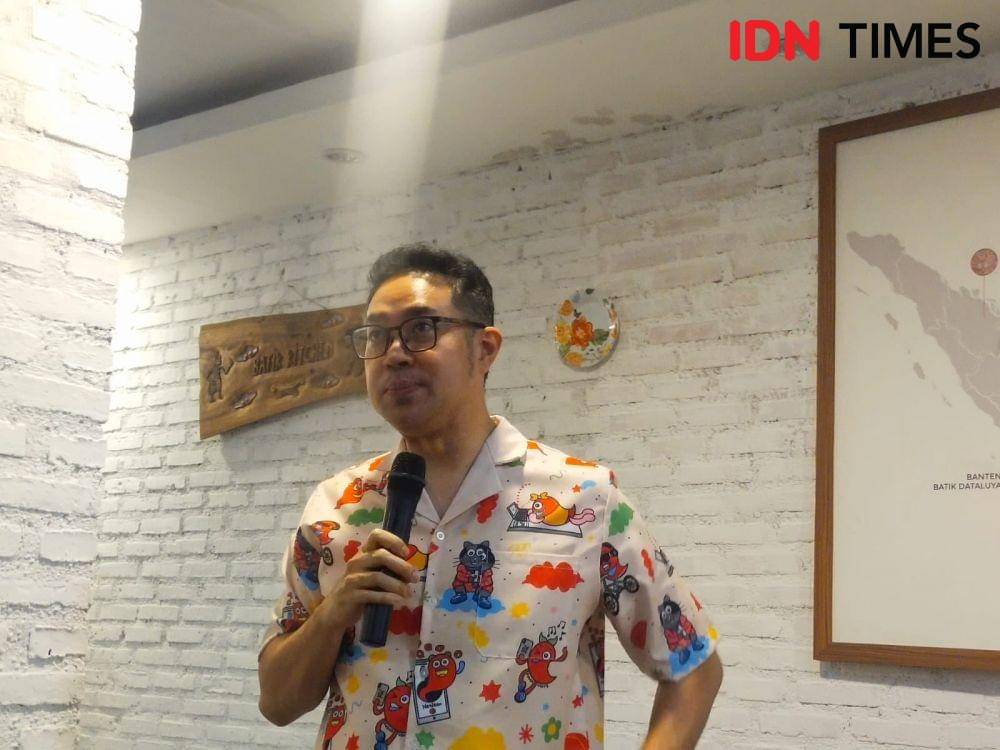 Chief Brand Officer Smartfren, Roberto Saputra (IDN Times/Ilman Nafi'an)