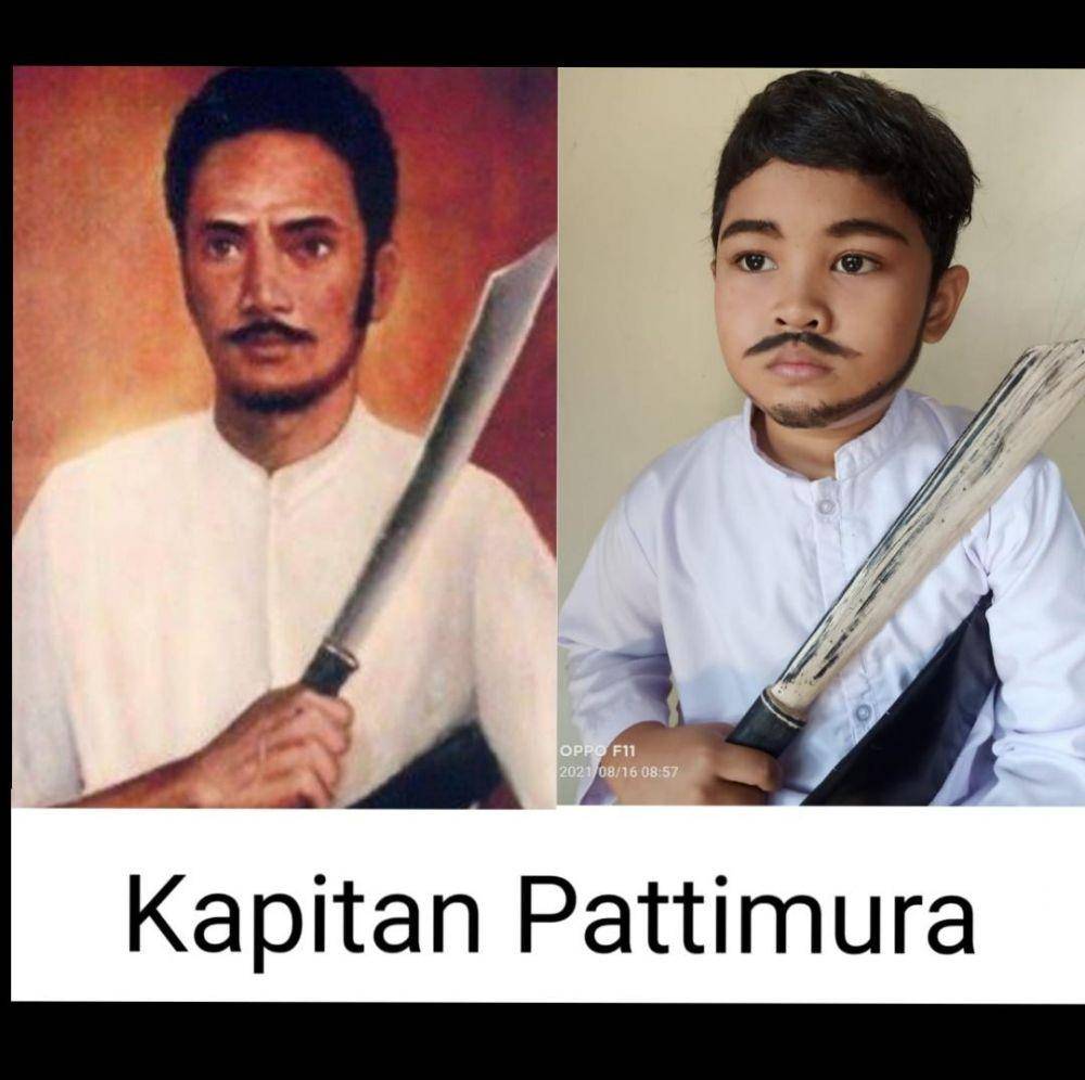 anak-anak cosplay pahlawan nasional (twitter.com/dimzlolo)