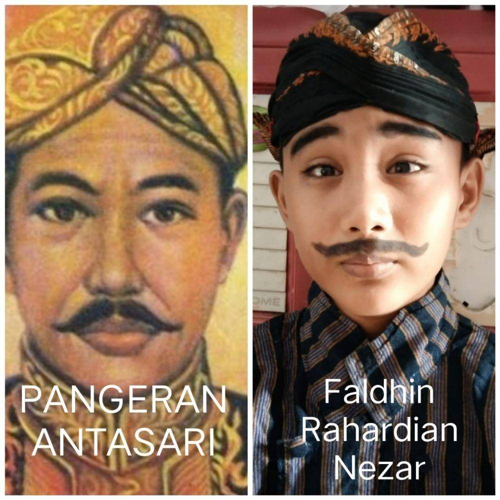anak-anak cosplay pahlawan nasional (twitter.com/yogojekyo)