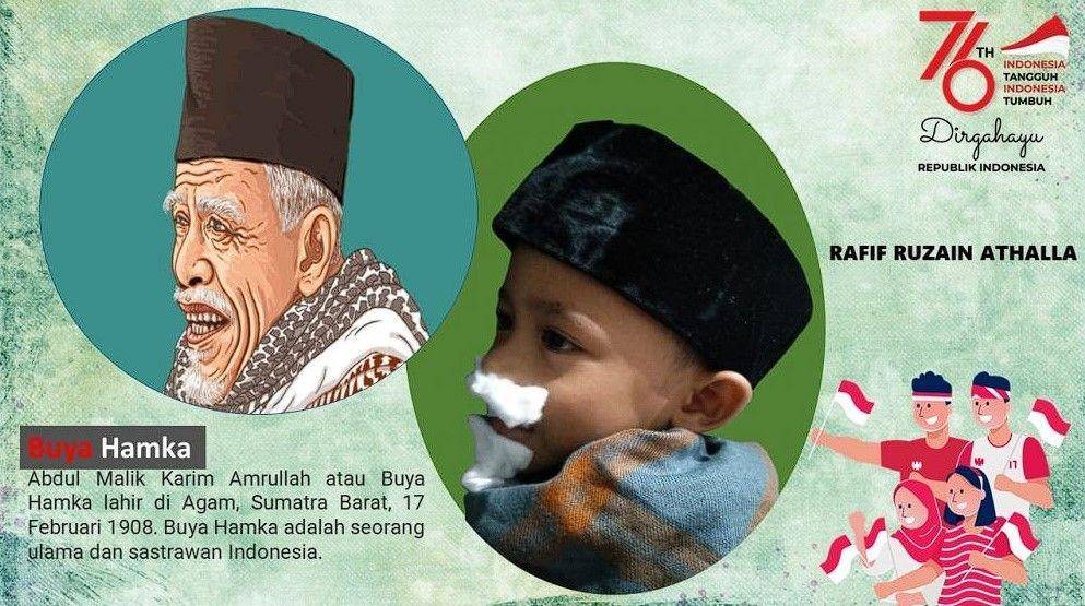 anak-anak cosplay pahlawan nasional (twitter.com/justochie)