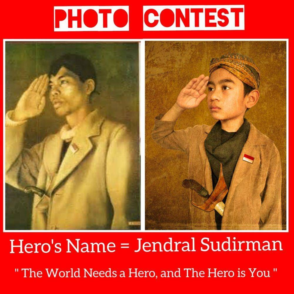 anak-anak cosplay pahlawan nasional (twitter.com/perasagulaa__)