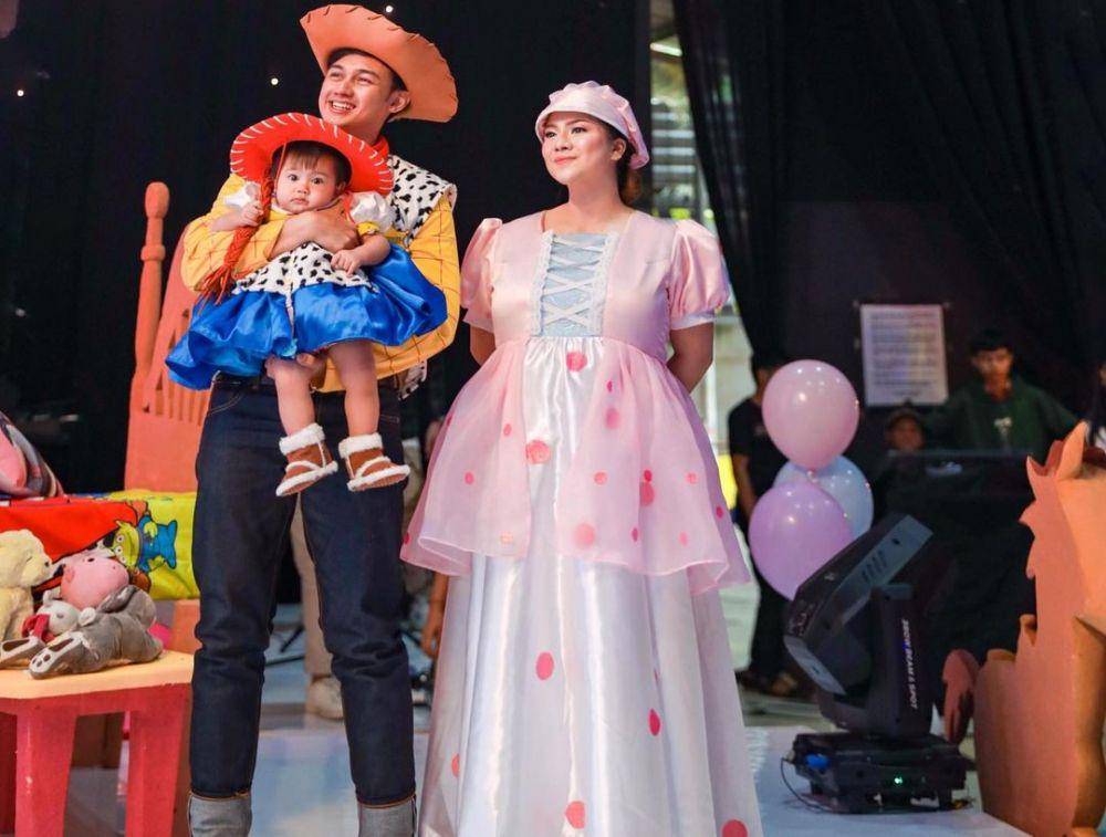 potret pesta ulang tahun pertama Baby Bible (instagram.com/felicyangelista_)