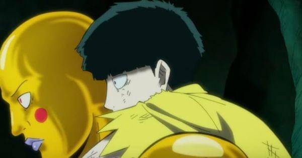 Dimple menggendong Shigeo (  Dok. Bones / Mob Psycho 100 III )