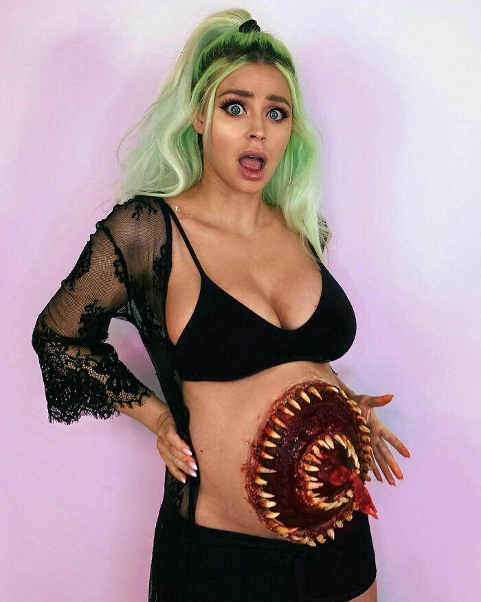 potret maternity kocak (instagram.com/maureennaudts)