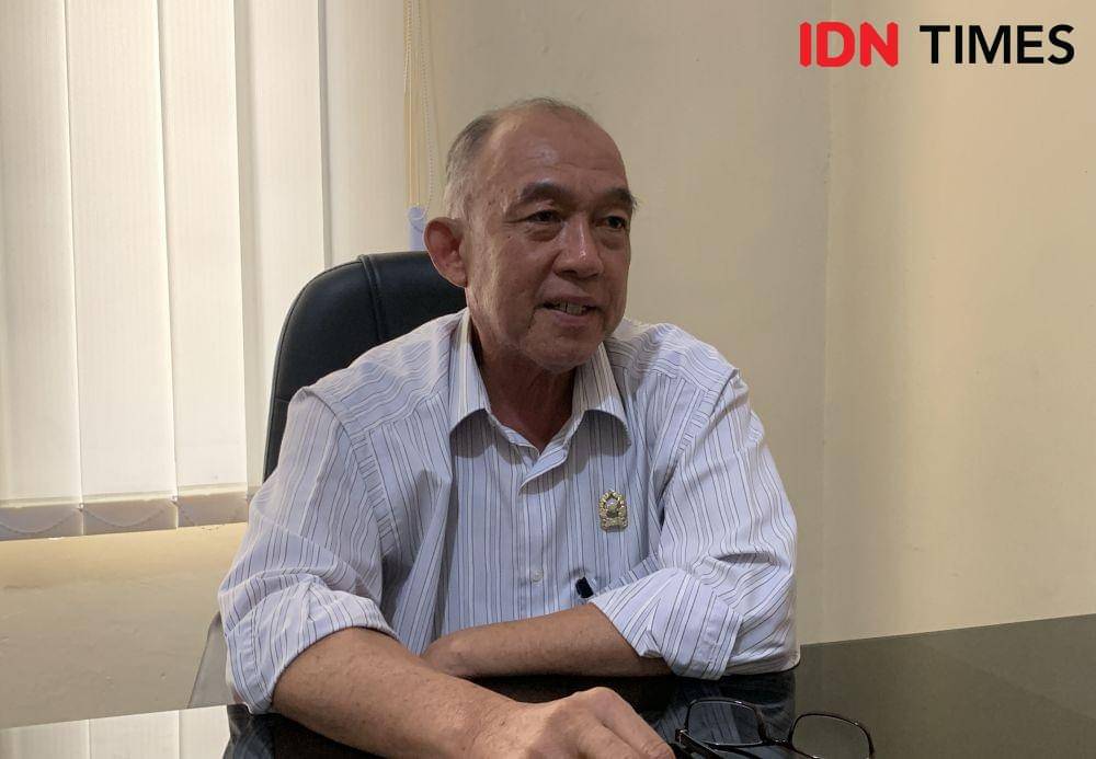 Juru Bicara Pengadilan Agama Tanjung Karang, Junaidi. (IDN Times/Rohmah Mustaurida)