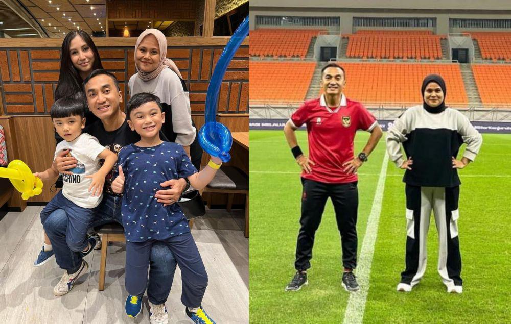 9 Potret Bahagia Keluarga Rico Ceper, Baru Ultah Pernikahan ke-8!