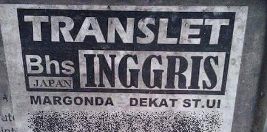 akibat terlalu percaya Google Translate (1cak.com)