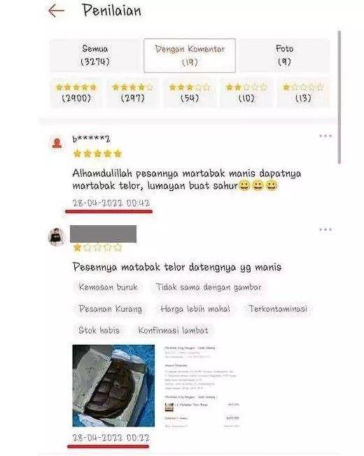review pembeli online shop (twitter.com/txtdarionlshop)