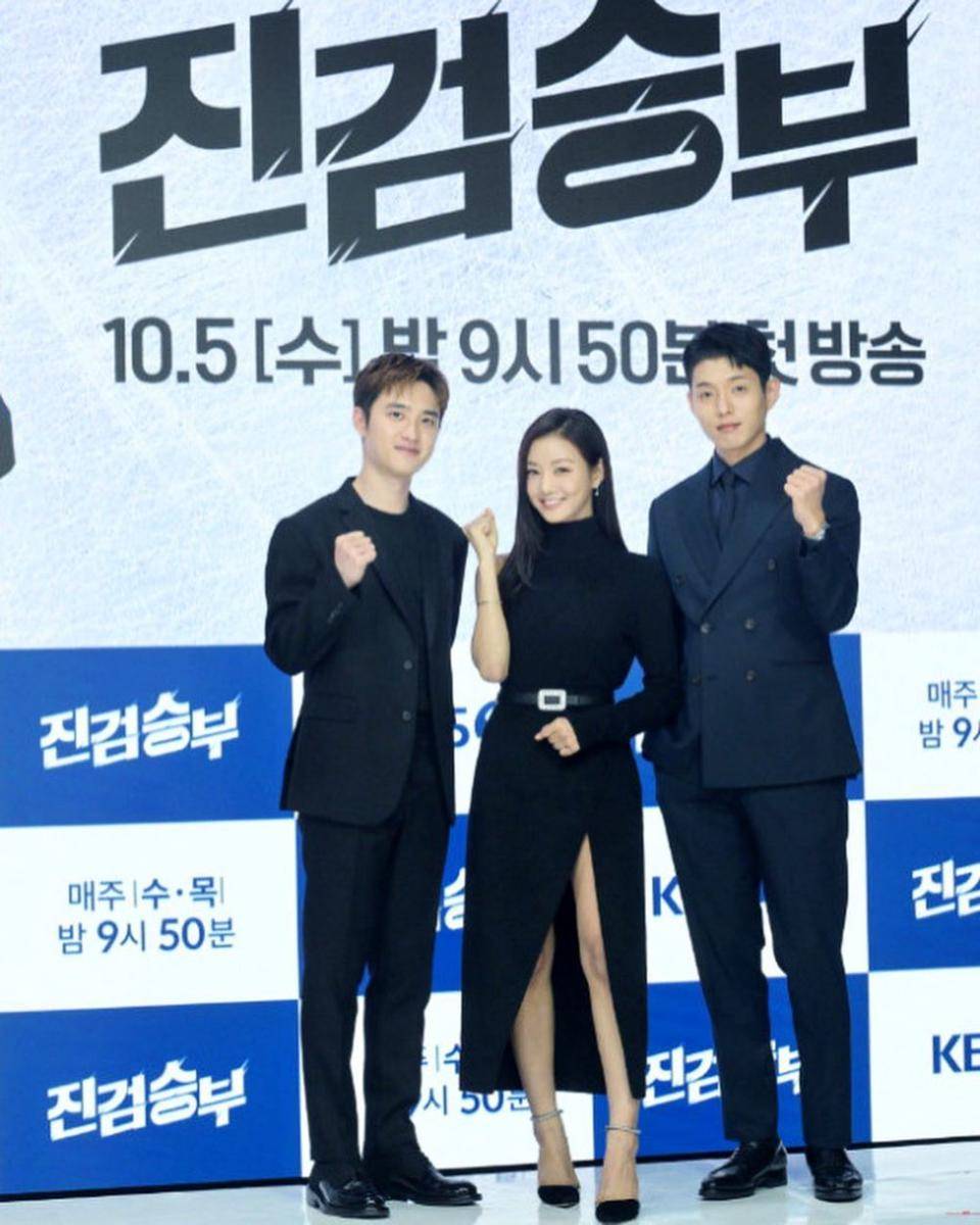 Lee Se Hee dan pemain drama Bad Prosecutor (instagram.com/se.22)