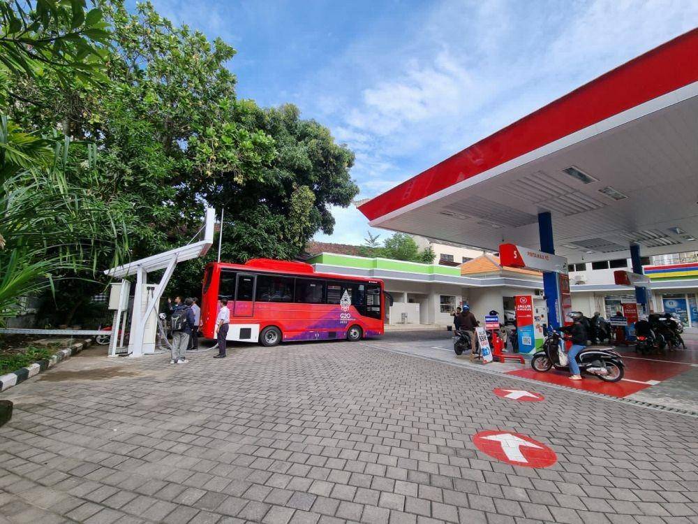 Pertamina Patra Niaga, Subholding Commercial & Trading PT Pertamina (Persero), terus melakukan persiapan dalam rangka memastikan layanan dan pasokan energi menjelang agenda utama G20 pada 15-16 November mendatang di Bali berjalan aman. (Dok. Pertamina)