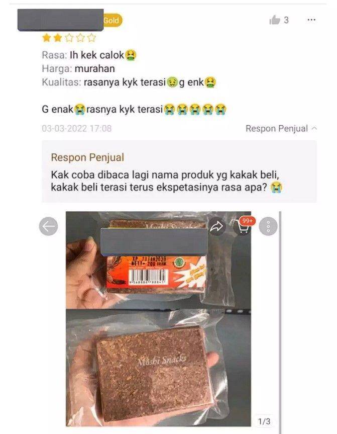 review pembeli online shop (twitter.com/txtdarionlshop)