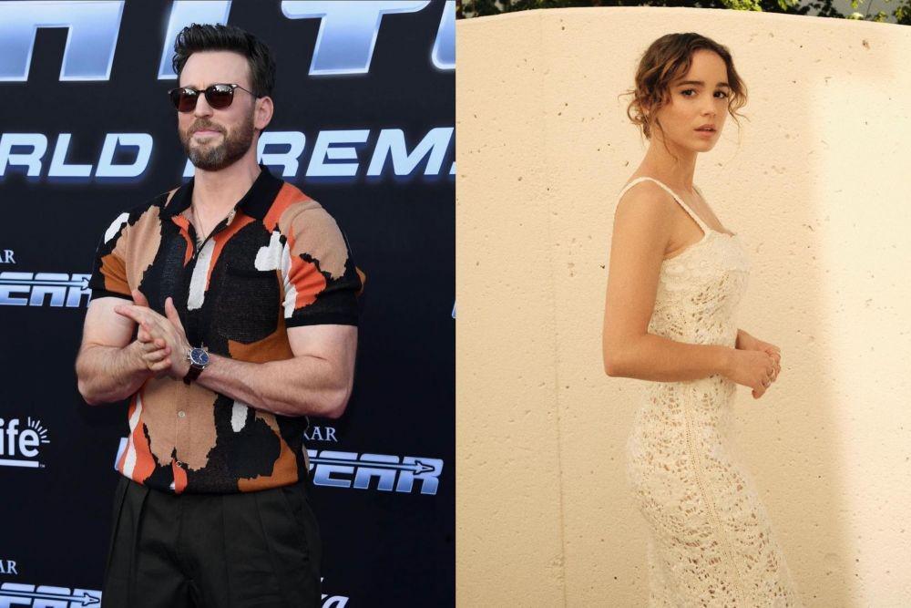 Chris Evans Dikabarkan Sudah Setahun Pacaran dengan Alba Baptista