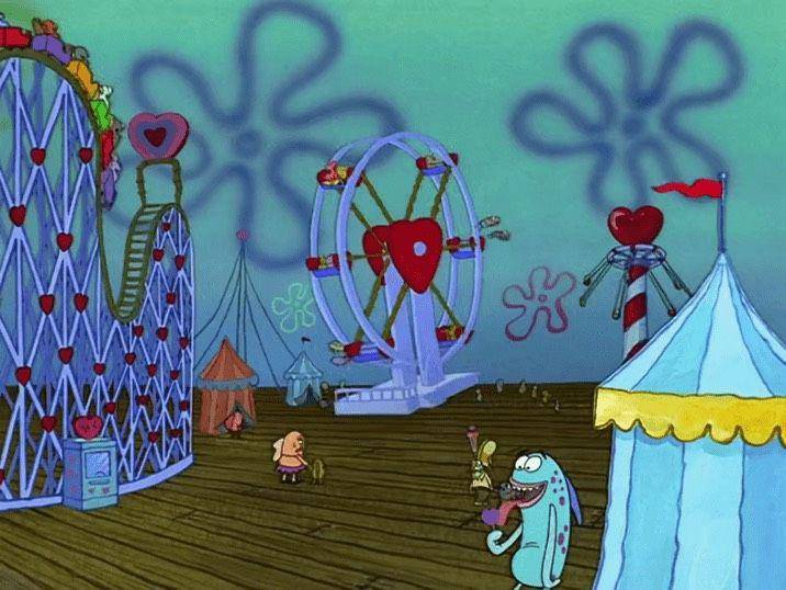 Taman hiburan Goo Lagoon. (dok. Nickelodeon/SpongeBob SquarePants)