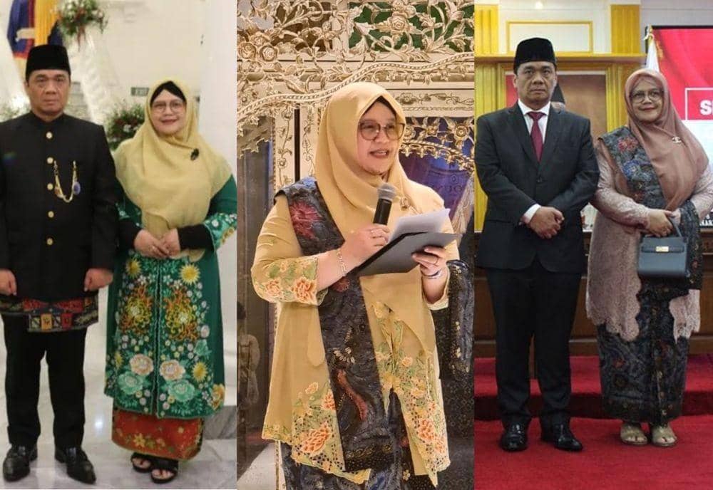 9 Kebaya Istri Mantan Wakil Gubernur DKI Jakarta, Klasik nan Bersahaja