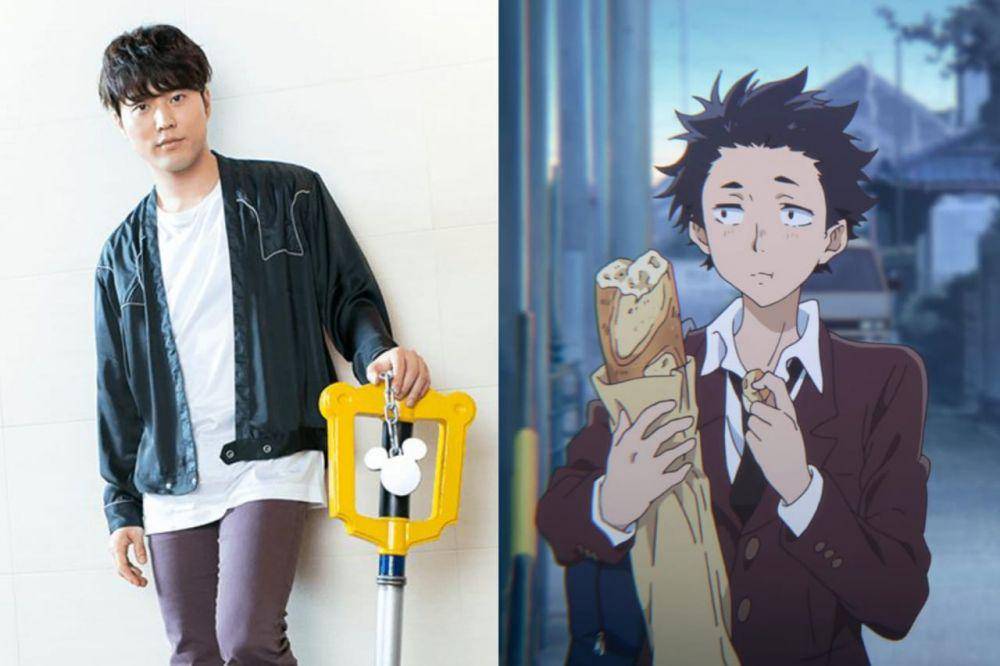 Miyu Irino dan Shouya Ishida dari A Silent Voice (twitter.com/KHFansite | dok. Kyoto Animation/A Silent Voice)