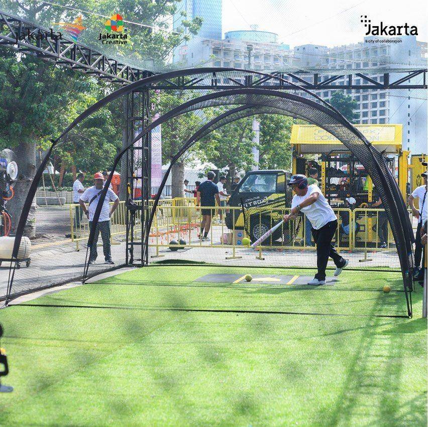 Suasana perhelatan Jakarta Sports Week 2022 (Instagram.com/disparekrafdki)